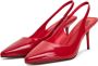 Cesare Gaspari Rode Stiletto High Heeled Pumps Red Dames - Thumbnail 2