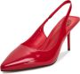 Cesare Gaspari Rode Stiletto High Heeled Pumps Red Dames - Thumbnail 3