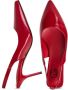 Cesare Gaspari Rode Stiletto High Heeled Pumps Red Dames - Thumbnail 4