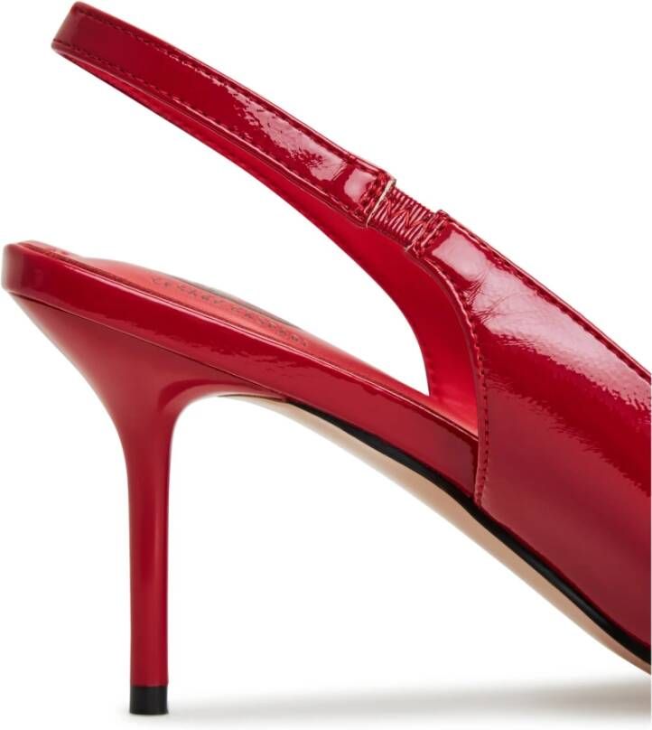 Cesare Gaspari Rode Stiletto High Heeled Pumps Red Dames