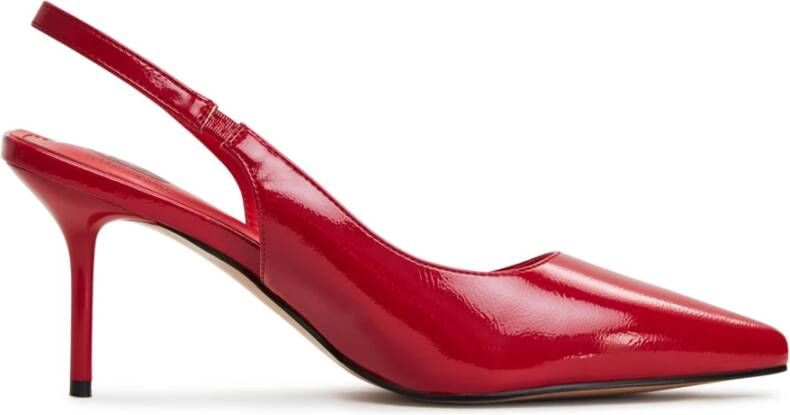 Cesare Gaspari Rode Stiletto High Heeled Pumps Red Dames