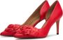 Cesare Gaspari Rode Stiletto High Heeled Sandalen Red Dames - Thumbnail 3