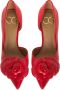 Cesare Gaspari Rode Stiletto High Heeled Sandalen Red Dames - Thumbnail 7