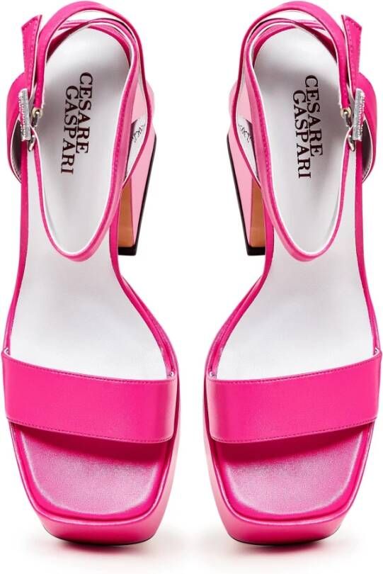 Cesare Gaspari Roze High-Heeled Elegance Sandalen Pink Dames