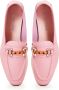 Cesare Gaspari Roze Leren Loafers Pink Dames - Thumbnail 7