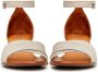 Cesare Gaspari Sandalen met blokhak Beige Dames - Thumbnail 4