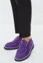 Cesare Gaspari Slip-On Loafers Violet Purple Dames - Thumbnail 4