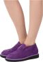 Cesare Gaspari Slip-On Loafers Violet Purple Dames - Thumbnail 7