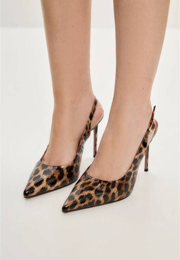 Cesare Gaspari Statement Stiletto Hoge Hakken Pumps Brown Dames