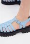 Cesare Gaspari Stijlvolle Blokhak Sandalen Zwart Black Dames - Thumbnail 22