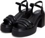 Cesare Gaspari Stijlvolle blokhak sandalen Black Dames - Thumbnail 2