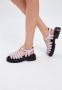 Cesare Gaspari Stijlvolle Blokhak Sandalen Lila Purple Dames - Thumbnail 17