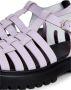 Cesare Gaspari Stijlvolle Blokhak Sandalen Lila Purple Dames - Thumbnail 5