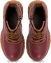 Cesare Gaspari Stijlvolle Leather Lace-up Ankle Boots Red Dames - Thumbnail 5