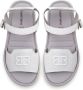 Cesare Gaspari Stijlvolle Platform Sandalen Wit White Dames - Thumbnail 6