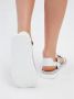 Cesare Gaspari Stijlvolle Platform Sandalen Wit White Dames - Thumbnail 7