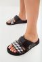 Cesare Gaspari Stijlvolle Flat Sole Mules Zwart Black Dames - Thumbnail 9