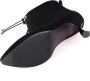 Cesare Gaspari Stiletto Classic Enkellaarzen Zwart Black Dames - Thumbnail 11