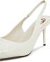 Cesare Gaspari Stiletto High Heeled Pumps White Dames - Thumbnail 3