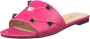 Cesare Gaspari Studded Leather Sandals Pink Dames - Thumbnail 3