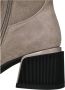 Cesare Gaspari Suede Chic Over-the-Knee Boots Beige Dames - Thumbnail 5