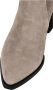 Cesare Gaspari Suede Chic Over-the-Knee Boots Beige Dames - Thumbnail 6