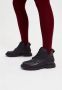 Cesare Gaspari Suede Flat Sole Ankle Boots Black Dames - Thumbnail 10