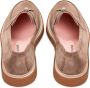 Cesare Gaspari Suede Slip-On Loafers Beige Brown Dames - Thumbnail 9