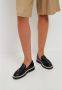 Cesare Gaspari Suede Slip-On Loafers Black Dames - Thumbnail 6