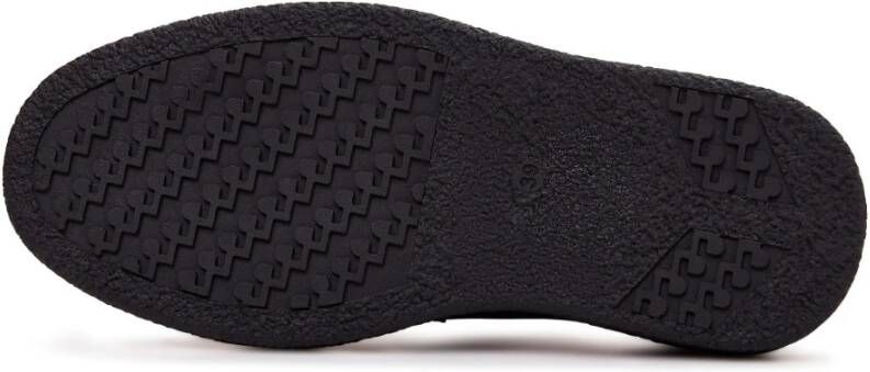 Cesare Gaspari Suede Slip-On Loafers Zwart Suède Black Dames