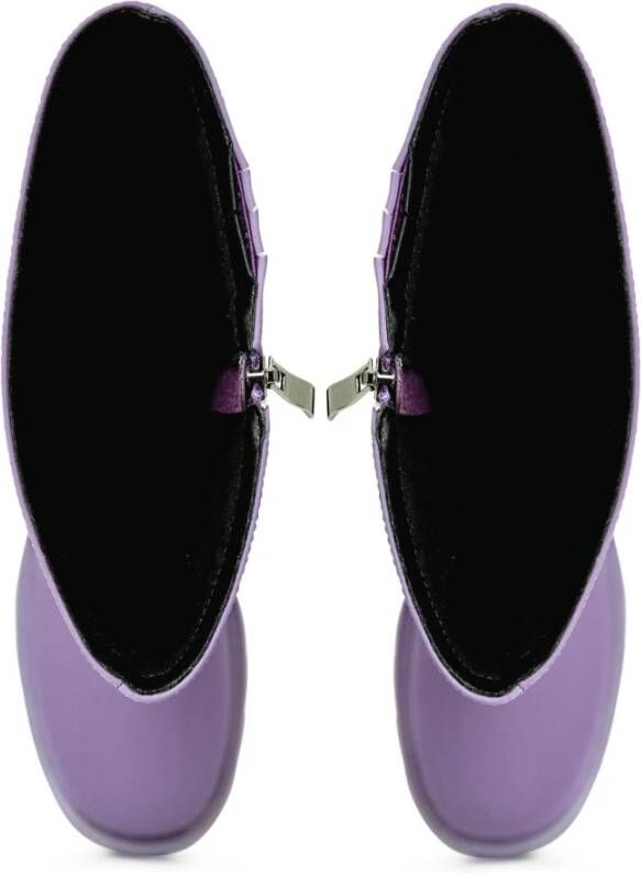 Cesare Gaspari Trendy Klassieke Laarzen Purple Dames