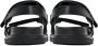 Cesare Gaspari Urban Leather Platform Sandals Black Dames - Thumbnail 5