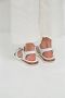 Cesare Gaspari Urban Leren Plateauhakken Sandalen White Dames - Thumbnail 12