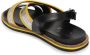 Cesare Gaspari Urban Leren Sandalen Yellow Dames - Thumbnail 6