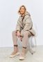 Cesare Gaspari Veterschoenen Beige Dames - Thumbnail 4