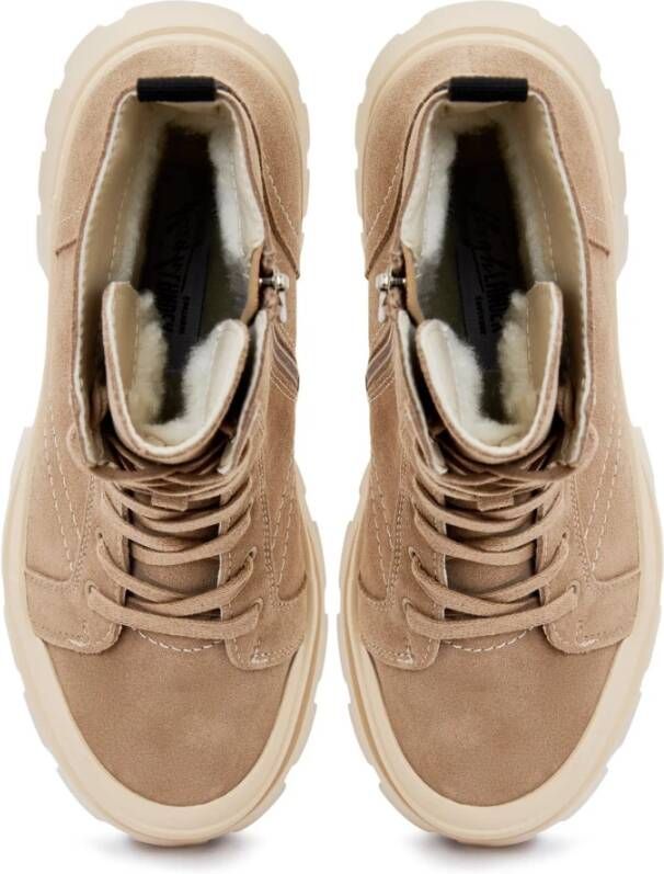 Cesare Gaspari Veterschoenen Beige Dames