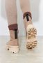 Cesare Gaspari Veterschoenen Beige Dames - Thumbnail 8