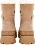 Cesare Gaspari Veterschoenen Enkellaarzen Beige Dames - Thumbnail 5