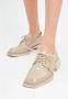 Cesare Gaspari Veterschoenen Loafers Beige Dames - Thumbnail 5