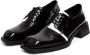 Cesare Gaspari Veterschoenen Loafers Zwart Black Dames - Thumbnail 3