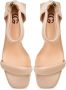 Cesare Gaspari Vierkante Hak Sandalen Sofia Beige Dames - Thumbnail 5