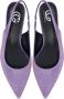 Cesare Gaspari Stiletto High Heeled Pumps Violet Purple Dames - Thumbnail 4