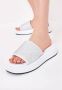 Cesare Gaspari Witte Jewel Platform Mule White Dames - Thumbnail 5