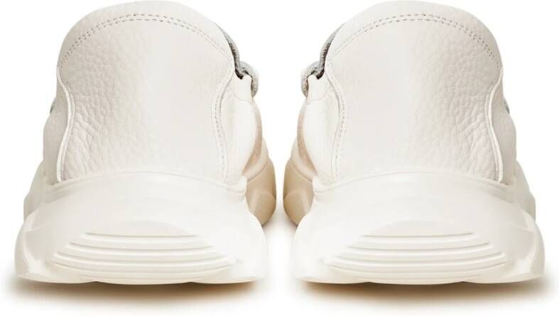 Cesare Gaspari Witte Platform Moccasins White Dames