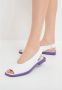 Cesare Gaspari Witte platte zool sandalen White Dames - Thumbnail 11