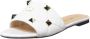 Cesare Gaspari Witte Rockstud Sandalen Mila White Dames - Thumbnail 3