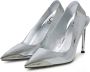 Cesare Gaspari Zilveren Hoge Hakken Slingback Pumps Gray Dames - Thumbnail 3