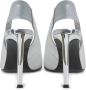 Cesare Gaspari Zilveren Hoge Hakken Slingback Pumps Gray Dames - Thumbnail 9