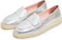 Cesare Gaspari Zilveren Loafers met Chunky Sole Gray Dames - Thumbnail 3