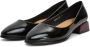 Cesare Gaspari Zwarte Block Heel Ballerina's Ingrid Black Dames - Thumbnail 2